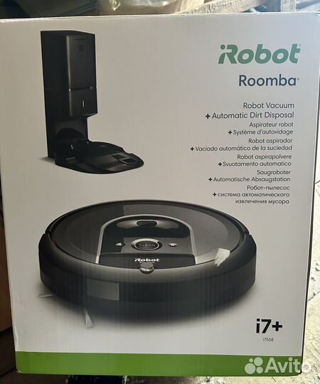 Робот пылесос iRobot Roomba i7+ plus комплект
