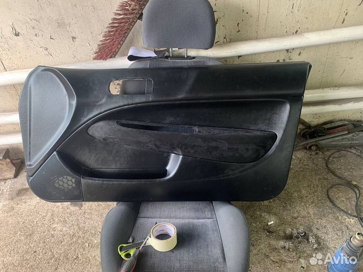 Дверные карты honda civic 96-00 хетч/купе