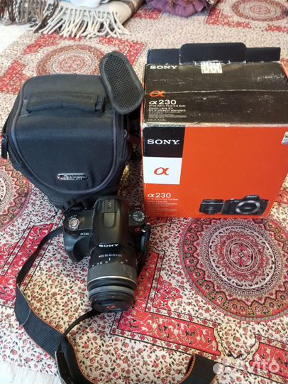 Зеркальный фотоаппарат sony a230