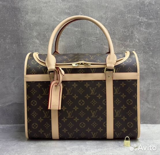 Сумка переноска для кошек и собак louis vuitton