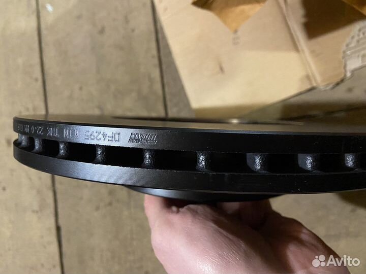 TRW DF 7911 диски тормозные задние