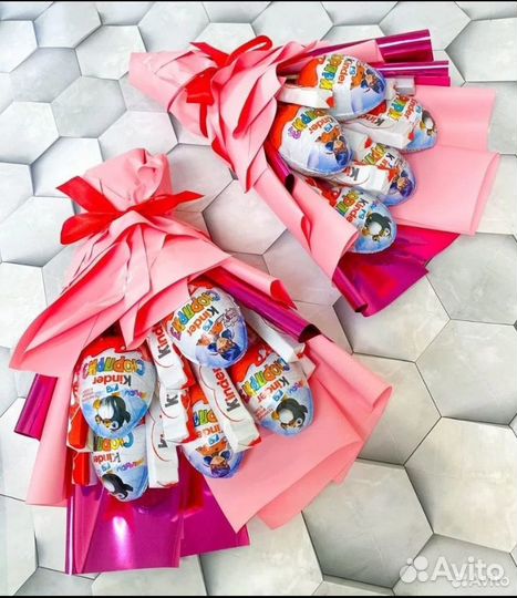 Букет из киндеров