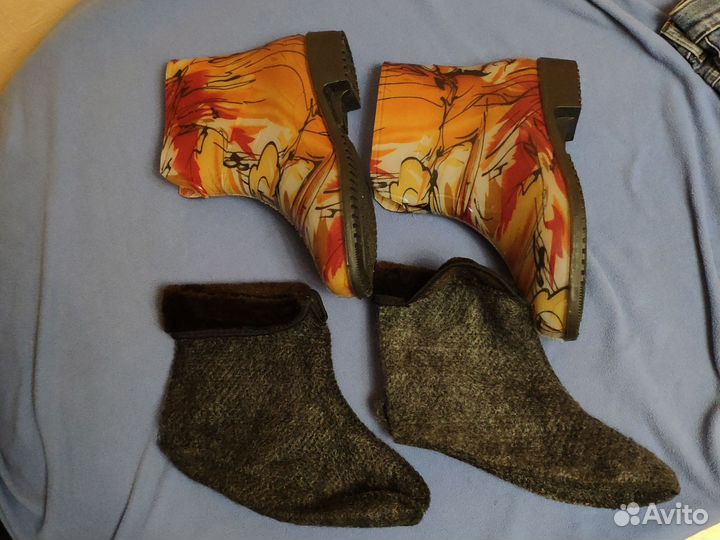 Резиновые сапоги 40