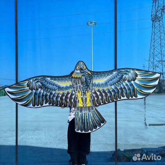 Воздушный змей огромный Орел 2-метровый и др