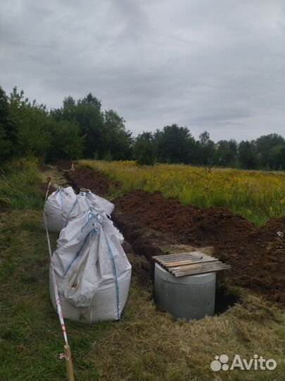 Услуги мини экскаватора-погрузчика