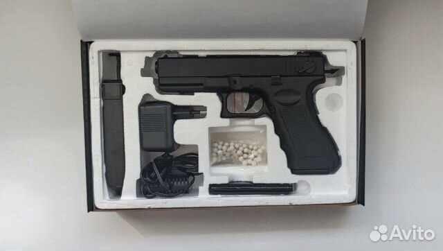 Страйкбольный пистолет (AEP) Glock-18C Black