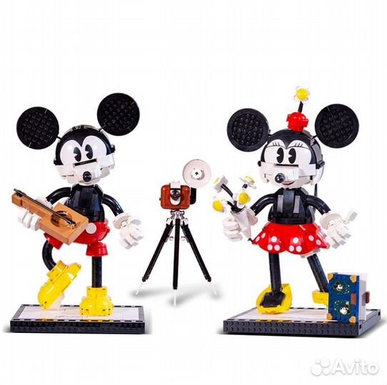 Конструктор Микки Маус и Минни Маус 1739 деталей 6