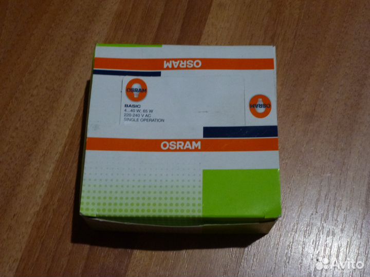 Стартер для ламп дневного света osram 220V 4-65W