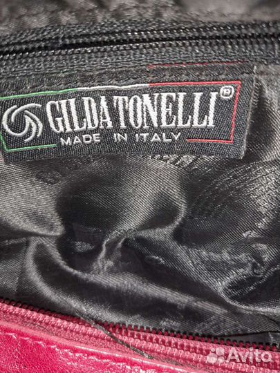 Сумка женская натуральная кожа италия