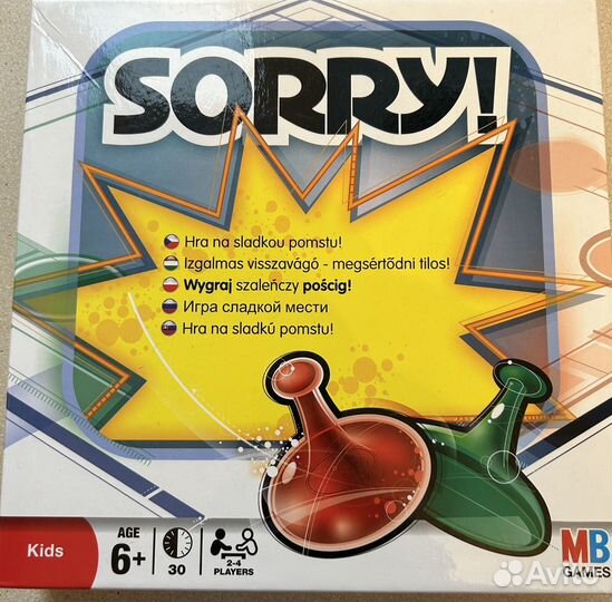 Детская настольная игра 6+ 