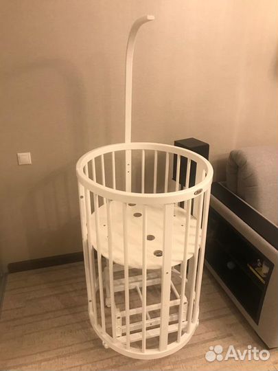 Детская кроватка круглая из бука dreams 8 в 1