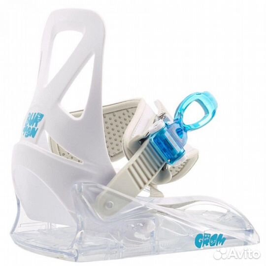 Крепления Burton grom white p-p XS, S