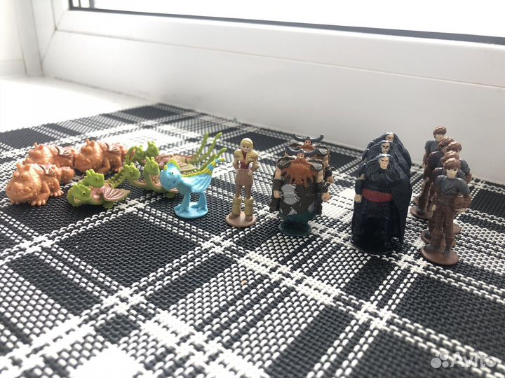 Фигурки чупа чупс «Как приручить дракона 2»