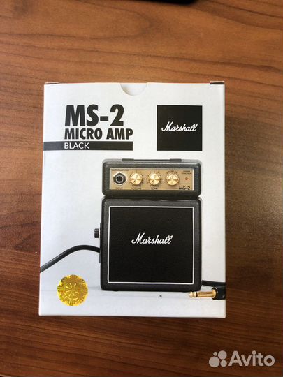 Портативный Комбоусилитель Marshall MS 2