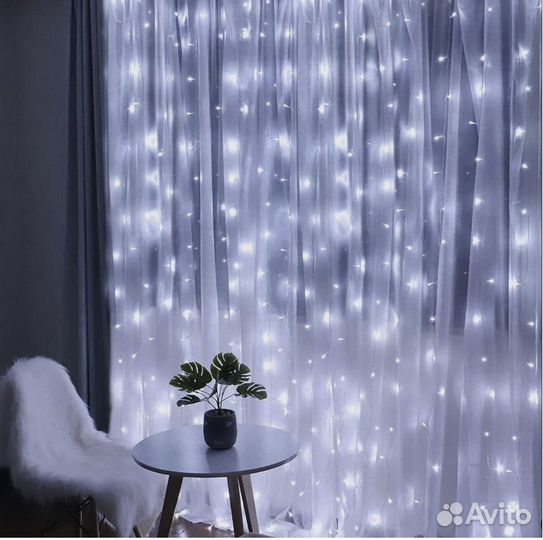 Гирлянда-штора 3х2,5 м