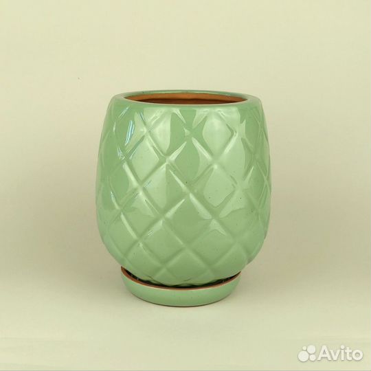 Керамический горшок Ананас 2,5литра