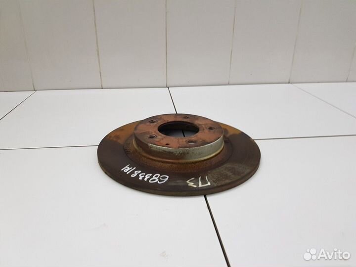 Диск тормозной задний (Faw Besturn X80)