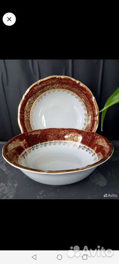 Столовый и чайный сервизы на 6 персон. Чехия