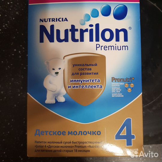 Детская смесь нутрилон 4