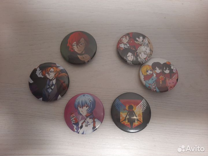 Значки аниме