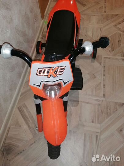 Мотоцикл на аккумуляторе, детский