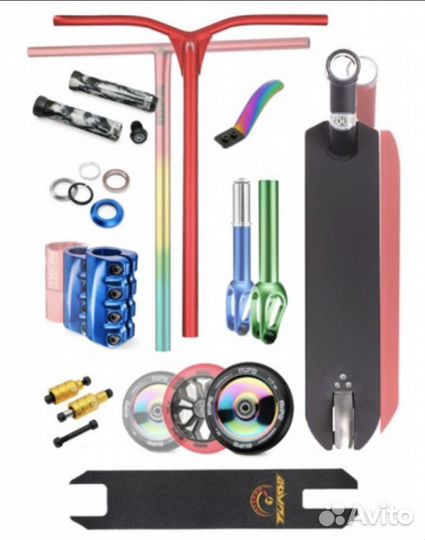 Запчасти для трюковых самокатов