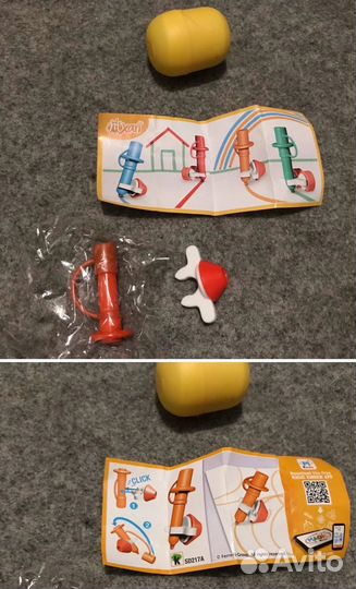 Киндер игрушки и липперы