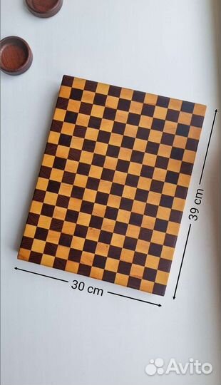 Торцевая разделочная доска 39*30*2,5