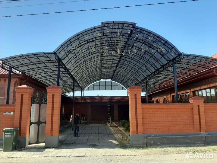 Изготавливаем Навесы из прочного материала