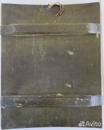 Икона старинная воздвижение креста 19 век