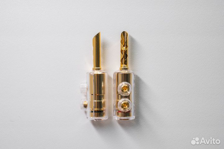 Разъёмы для акустического кабеля банан 8шт