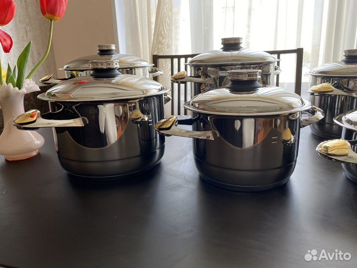 Кастрюля, сотейник, сковородка, вок,гриллерцептер