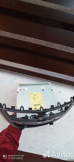 Штатная магнитола от Hyundai solaris 2011 год