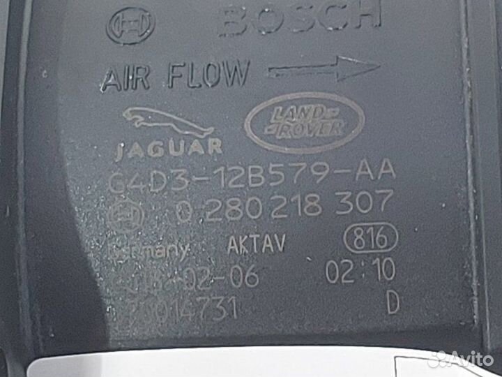 Датчик расхода воздуха Land Rover Vogue L405 3.0D