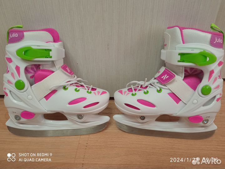 Коньки детские раздвижные