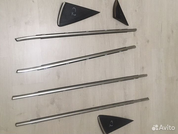 Хундай салярис 2 Молдинги на двери