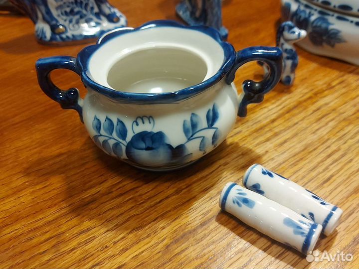 Гжель вазочка