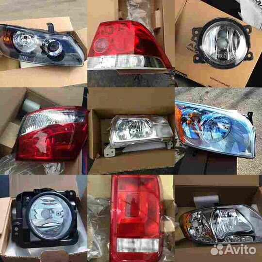 W220 Фонарь задний внешний левый с диодным стоп-си