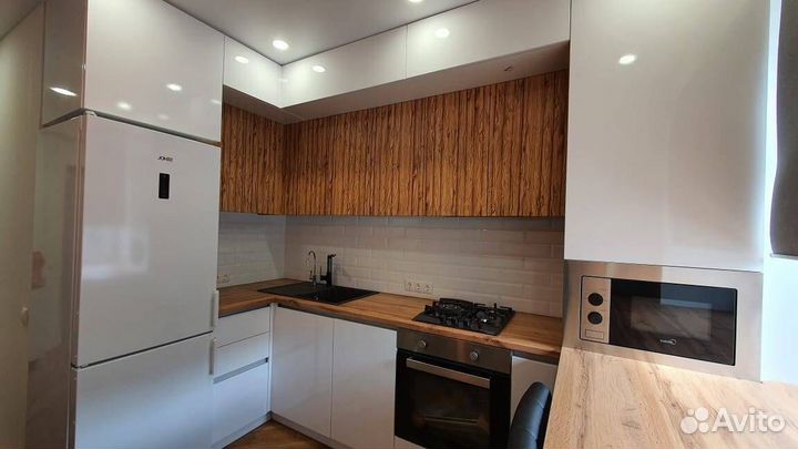 Кухня мдф без ручек