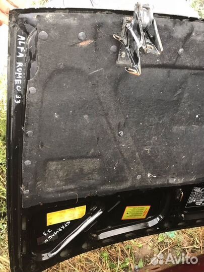 Капот Alfa Romeo 33 Отправка