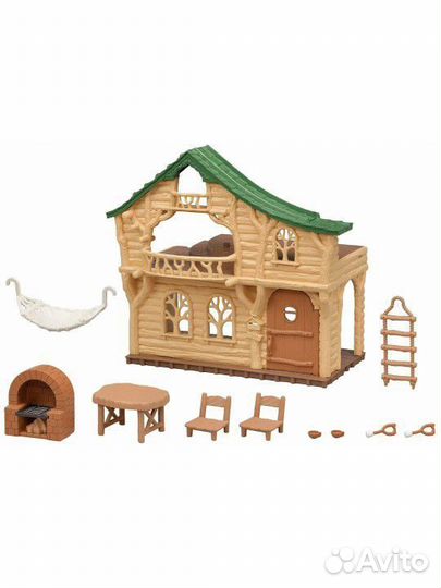 Sylvanian families домик у озера