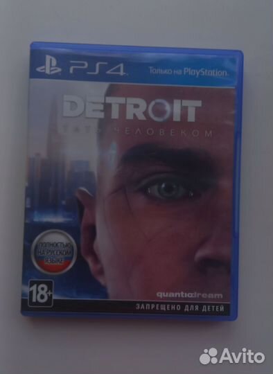 Диск ps4 Detroit become human