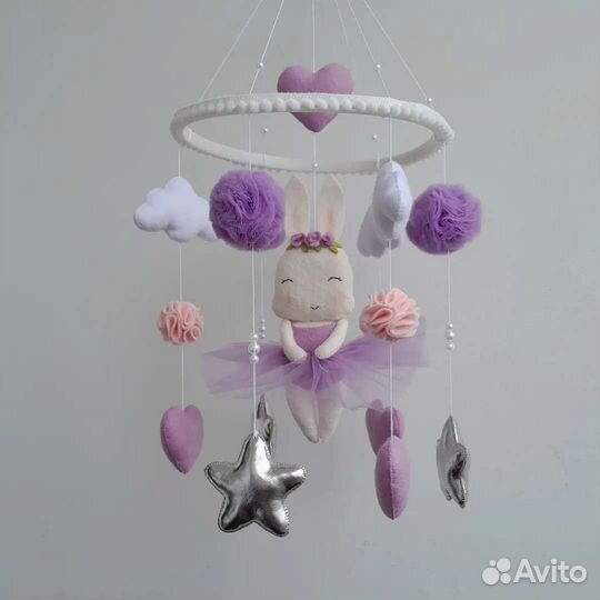 Мобили из фетра