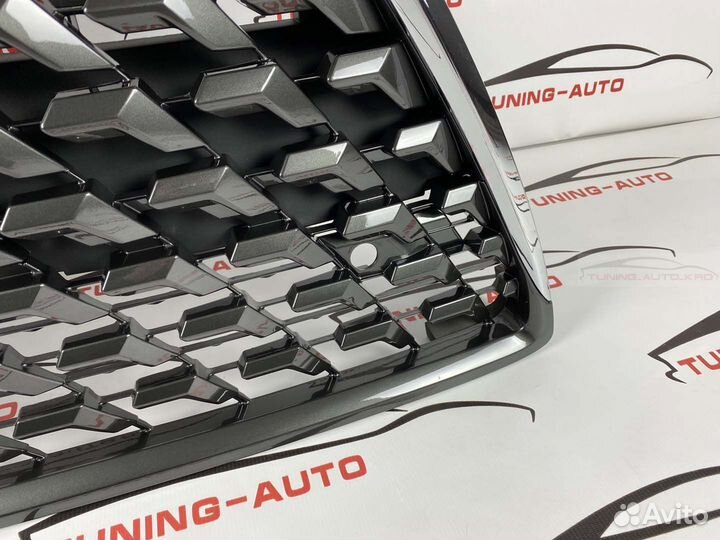 Решетка радиатора Lexus GX460 Стиль 2020 Под камер