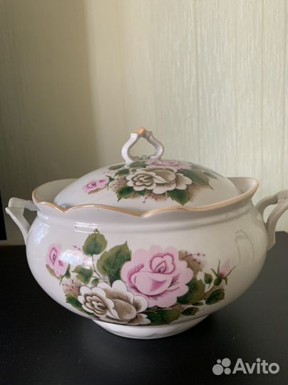 Супница фарфор СССР