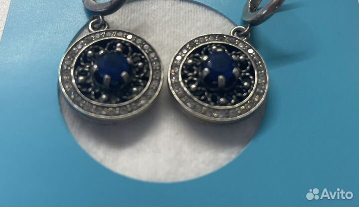 Серебряные серьги