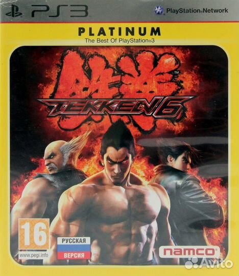 Tekken 6 (Platinum) (русская версия) (PS3) Б/У