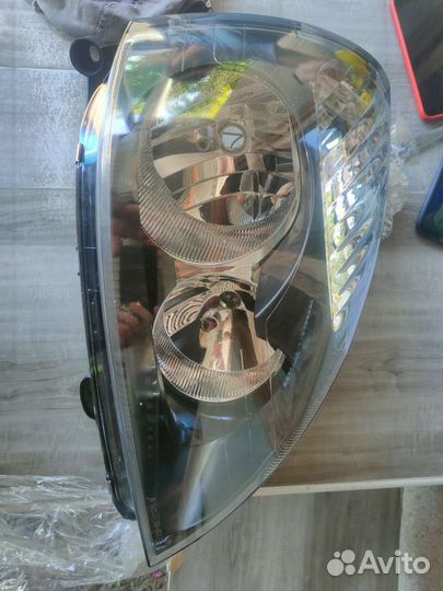 Фары на renault symbol