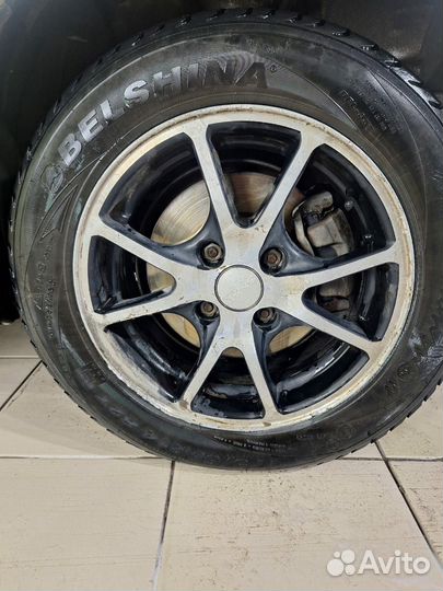Литые диски r14 на ваз с зимней резиной