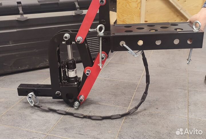 Мотохвост гидравлический для перевозки питбайков